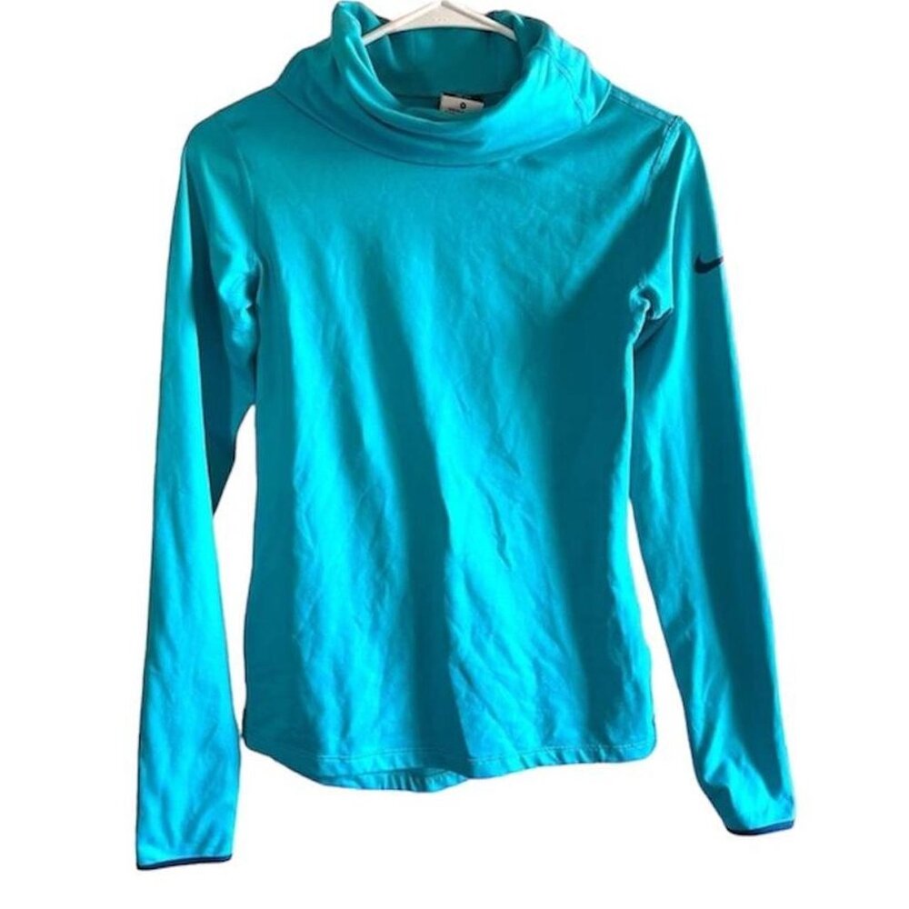 Nike Women's Aqua Long Sleeve Top
